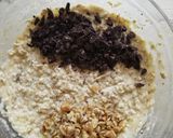 Une image de l'étape 4 de Banana bread healthy sans sucre ajouté aux framboises.