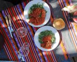 Foto del paso 7 de la receta: Tallarines caseros de espinaca