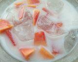 Foto langkah ke 3 dari resep Es Santan Pepaya (Kalikih Santan).