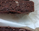 A picture of step 7 of Ragi Flour Cocoa Brownie with Mocha.