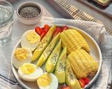 Foto langkah ke 4 dari resep Healthy Breakfast Platter.