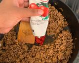 A picture of step 2 of Baked butternut and spicy mince.