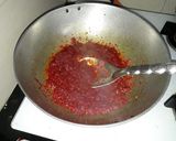A picture of step 3 of Chole or cheakpea curry.