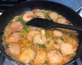 A picture of step 4 of Sambal Jengkol.
