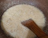A picture of step 3 of Rajgira Amaranth Jaggery Sheera halwa.