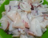Foto langkah ke 3 dari resep Cumi Saos Tiram.