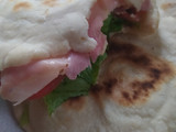Pan Pita o Figaza Árabe en Sartén
