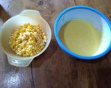 Foto langkah ke 2 dari resep Bubur Jagung Manis.