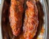 Foto del paso 4 de la receta: Solomillos de cerdo a la barbacoa con calabaza 🎃