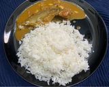 A picture of step 9 of Rabbit fish curry / safi fish.
