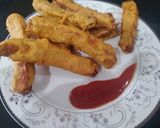 A picture of step 3 of Bread fingers.