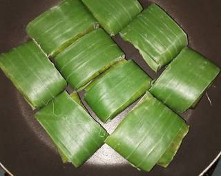 Lemper Bakar langkah memasak 8 foto