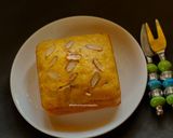 A picture of step 8 of Gajar Halwa Cake.