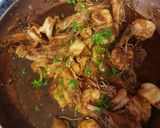 Foto del paso 2 de la receta: Camarones en sals oriental, papas crocantes y arroz blanco
