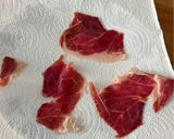 Foto del paso 6 de la receta: Crema de espárrago con Crujiente de Jamón