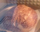 Foto langkah ke 16 dari resep Choco Swirl Sourdough Bread (Open Bake Method).