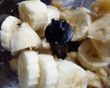 Foto del paso 1 de la receta: Helado de frambuesas, bananas y miel