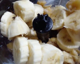 Foto del paso 1 de la receta: Helado de frambuesas, bananas y miel