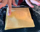 รูปขั้นตอนการทำที่ 1 ของ ราวีโอลี่ลาวา ไส้ชีสริค๊อตต้า (Ravioli Egg Yolk with Ricotta)