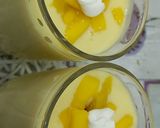 A picture of step 2 of Mango lassi😊#cookpad #ramadanrecipe.