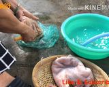 Hình bước làm 2 của món Bao Tử Khìa Nước Dừa