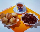 عکس مرحله 1 از دستور قرابیه خرما و گردو 😍😋