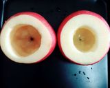 รูปขั้นตอนการทำที่ 1 ของ 🍎แอปเปิ้ลอบกับธัญพืชและลูกเกด🍎(baked apples with whole grain & raisins)🍎