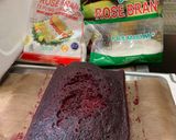Foto langkah ke 9 dari resep Red Velvet tanpa Terigu (No Mixer, bisa Oven/Kukus).
