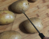 Foto del paso 6 de la receta: Patatas asadas rellenas de carne picada. 🥔🐮