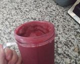 A picture of step 5 of Healthful Banana Berry Smoothie.
