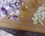A picture of step 3 of Murgh Palak.