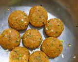 A picture of step 3 of Roti cutlet.