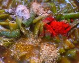 A picture of step 3 of Snake Gourd Sabji.