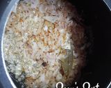 A picture of step 3 of Kolhapuri Mutton.