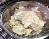 A picture of step 2 of Pineapple Tamales Sonora Style.