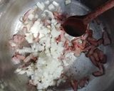 Zöldborsós tokány recept fázis 2 fotója