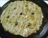 A picture of step 3 of Bajra Roti.