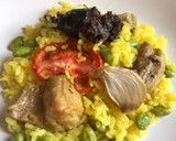 Foto del paso 8 de la receta: Arroz al horno tradicional, pero con edamame!!!