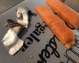 Une image de l'étape 2 de Saumon aux deux poivrons (recette plancha).