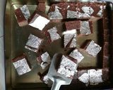 A picture of step 9 of Red kidney beans fudge (barfi).