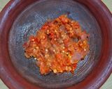 Foto langkah ke 3 dari resep 🍆 Terong Bakar Sambal Santan 🍆.