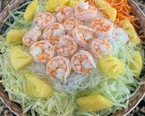Foto langkah ke 4 dari resep Somtam Udang Thailand.