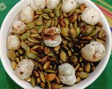A picture of step 6 of Masala Roasted Pumpkin Seeds.