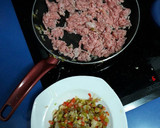 Foto del paso 3 de la receta: Calamar relleno de carne