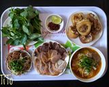 Hình bước làm 1 của món Bún bò Huế