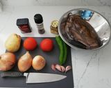 Foto del paso 1 de la receta: Cachón, sepia, jibia... A la cazuela