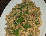 A picture of step 4 of Creamy pasta.
