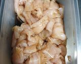 Foto del paso 1 de la receta Pollo con almendras y verduras