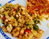 Foto del paso 3 de la receta: Bacalao con verduras y queso