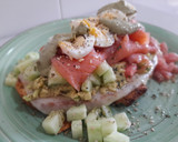 Foto del paso 5 de la receta: Torrada de salmón completa
